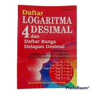 Logarithma List Book 4 Decimal and 8 Decimal Flower List