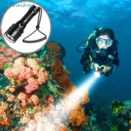 YISHO Diving Flashlight, High Power LED Light Professional Diving Light, Highest Rating IP68 Waterpr
