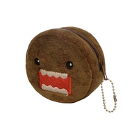 Domo Kun Plush Coin Purse Wallet Cute Women Bag Keychain Anime Round Coin Pouch Case Mini Storage Ba