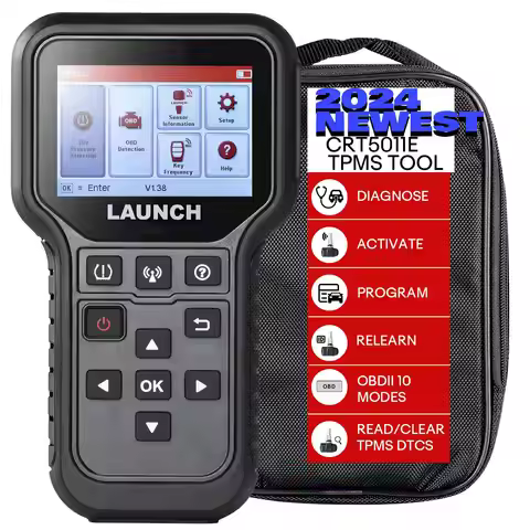 Launch CRT5011E TPMS Relearn Tool TPMS Sensor (315+433MHz) Support Read/ Activate/ Programming/ Rele