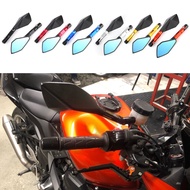 Motorcycle CNC Aluminum Rear View Rearview Mirrors Side Mirror For YAMAHA MT07 For Honda For Ducati For Kawasaki Z750 Z900 Z800 【‘。