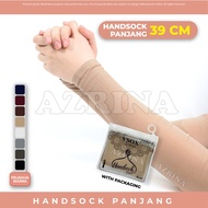 🔥Ready Stock🔥Handsock Plain AQUA cool Nylon Panjang Long/Sport Unisex Sarung Lengan / Handsock aqua 