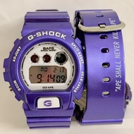 💯 BAPE Purple Kid Cudi 𝗣𝗿𝗲𝗺𝗶𝘂𝗺 𝗕𝗮𝗰𝗸𝗰𝗮𝘀 G SHOCK Cermin Kaca Dw6900 Limited Crazy Color Jam Tangan Lel