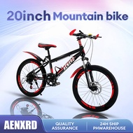 AENXRD Japan 20/22/24 Inch Kids Mountain Bike 21Speed Alloy Frame Disc Brakes best New Year