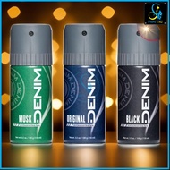 DENIM deodorant body spray for men [Ready Stock]