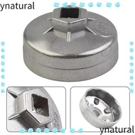 YNATURAL Hat-type Socket Wrench,|Filter Hand Tool 65/67/74/79mm Oil Filter Wrench, Portable High Qua