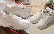NIKE 耐吉 老爹鞋 TC7900 女鞋 米白 奶油白仙女鞋厚底增高反光 白 DD9682-100