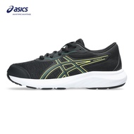 ASICS Kids CONTEND 9 Grade School Running Shoes in Black/Jasper Green