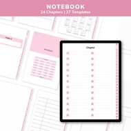 數碼 Digital Notebook | Pink | Hyperlink