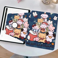 เคสแท็บเล็ต Samsung หมุนได้360° ใส่ปากกาได้ สำหรับ Samsung Galaxy Tab S6 Lite+Galaxy Tab S9/S8/S7/S7 FE/s9 FE/A8/A9/A9plus+Galaxy TabS7plus/S8plus/S9plus