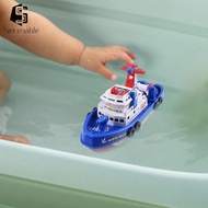 [Serenable] Kids Electric Fire Boat Toy Kids Ferry Boat Music, Lights Fireship Bathtub Toy