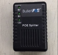 【尚典3C】BulletPoE 單埠10/100M PoE Splitter網路電源分歧器 (BPS103-E)