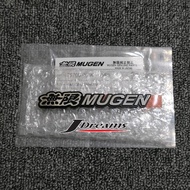 Mugen Emblem Universal for Honda City Jazz Civic GM6 GN2 GN5 GM2 Hatchback Civic FC FE HRV S660 FREE