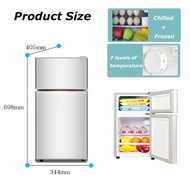 Refrigerator Mini refrigerator inverter Refrigerator With Freezer Inverter 2-Door Small Refrigerator mini fridge Save Electricity
