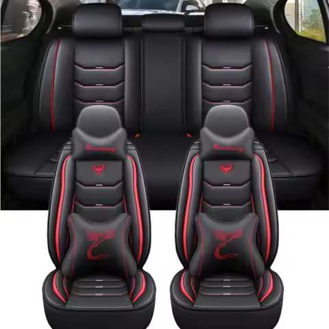 Universal Style 3D Car Seat Cover for Geely All Car Models Geometry C Atlas Coolray Emgrand EC7 Tuge