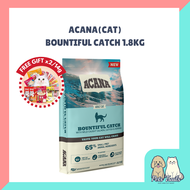 [NEW] [FREE GIFT] ACANA Bountiful Catch CAT dry food 1.8kg for shiny skin and health coat #authentic #salmon