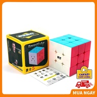 Rubik 3x3 QiYi Warrior S Stickerless Rubik's Cube 3 Layers Borderless Magic Cube Rubik Cube 3x3