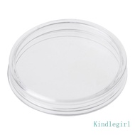 KING 1 PC 38 6mm Round Acrylic Coin Capsule Clear Storage Holder For Silver Coin 1 oz