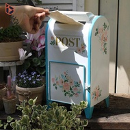 blesiya Standing Mailbox Postbox Lockable Letter Box Catcher Parcel Drop Box Mail Drop Box for Garde