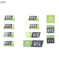 [JJCW] RTX 3090TI 3080TI 3070 3060 desktop stier laptop graphics card label