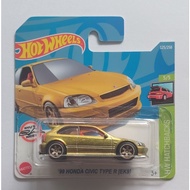 hotwheels sth Honda ek9- shord card custom