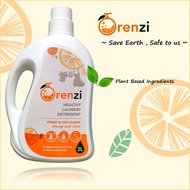 ORENZI Eco Healthy Laundry Detergent 2L (Orenge Zest Scent) / Detergen Pembasuh Baju dan Kain 2L (Ba