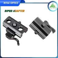 ☑QD Harris Style Bipod Sling Swivel Adapter20mm Hunting Weaver Picatinny Rail Mount ✌☟