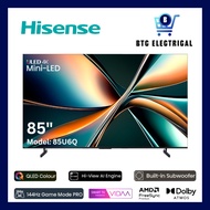 Hisense 4K ULED MiniLED Smart TV U6Q Series 55" | 65" | 75" | 85"