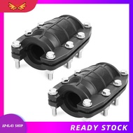 [ap4l43.] 1inch Pipe Repair Clamp,Emergency Pipe Repair Kit for Plastic & Metal Pipes (24mm-26mm) 2p