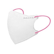 【款式八色】HAOFA氣密型99%防護立體醫療口罩彩耳款(10入)