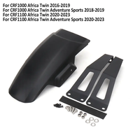 ส่วนต่อส่วนขยายบังโคลนบังโคลนรถด้านหน้าอุปกรณ์เสริมรถจักรยานยนต์สำหรับฮอนด้าแฝดแอฟริกันผจญภัยกีฬา CR