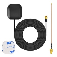 Bingfu Waterproof Active GPS Navigation Antenna Adhesive Mount SMA Male GPS Antenna with 15cm 6 inch