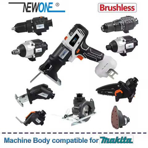 Compatible MAKITA 18V Brushless Jig saw & drill screwdriver Reciprocating/circular saw chainsaw osci