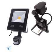 LED flood lights 10W 20W 30W 50W Pir motion sensor outdoor lighting reflector Spot IP65 floodlights 