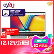 Asus VivoBook Go 15 E1504F-ANJ872WS 15.6 FHD Laptop Grey Green ( Ryzen 3 7320U 8GB 512GB SSD ATI W11