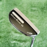 พัตเตอร์ PRGR Silver-Blade 02 (Mallet) ความยาว 34 นิ้ว COVER แท้เดิมสวยมาก วัสุดพรีเมี่ยมญี่ปุ่น พัต