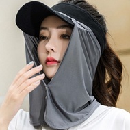 hotx 【cw】 Drying Fishing Cap Face Neck Cover Sunshade UV Protection for Outdoor Hanging Hat Shawl