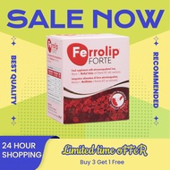 【Ready stock Buy 3 get 1】Ferrolip FORTE Oral Dispersible Iron - Rich Food Supplement with Vitamin C,