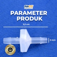 Fishco Aquarium Check Valve One Way Aerator Akuarium