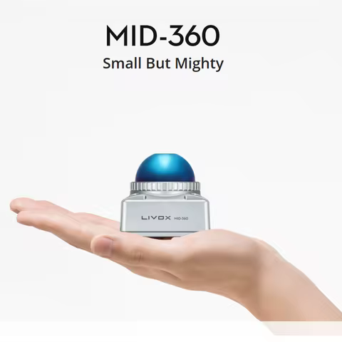 3D LiDAR, with a 360° Omnidirectional Ultra-Large Field of View,Livox Mid-360/Mid 360S Laser Detecti
