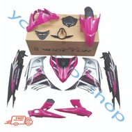 YAMAHA LC135 LC 135 135LC V4 V5 V6 V7 DOCTOR NEW DESIGN BODY COVER SET COVERSET STICKER TANAM PINK P