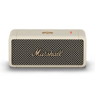 Marshall Emberton Portable Speaker Bluetooth - （Forest，Black and Brass，Cream，Hitam）dengan 20 + Jam Waktu Putar Original 100% Wireless Speaker Bluetooth Bass speaker waterproof
