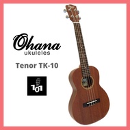 [101] Ohana TK-10 Tenor Size Ukulele Mahogany Body Well Built Good Quality