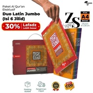 READYY!!! Al Quran Duo Latin Jumbo A4 Paket Box Isi 6 Jilid Quran