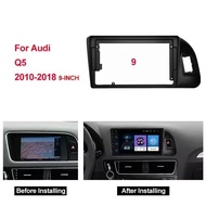 9 inch Car Android screen Android radio DVD player frame wire center control panel bracket For AUDI 