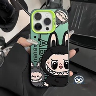 Cool Black LABUBU Phone Case For OPPO A12E A11 A11X A8 A7 A7X A7N A3S A3X A5 AX5 A3 A1 Pro A1K Reno 