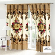 1/2/4PCS langsir tingkap murah curtain window langsir kabinet dapur 100x210cm door tirai Curtains