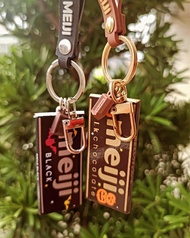 <現貨> 台灣🇹🇼 Meiji 明治巧克力 朱古力 萬聖節限定鑰匙圈🎃