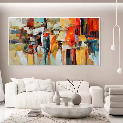 Large abstract Art Diamond painting New 2024 full square/Round Diamond Mosaic diy Puzzle Crystal Pic