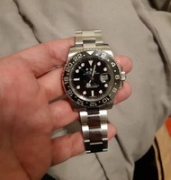 『已交流』👏勞力士 116710 LN 陶瓷圈 ROLEX GMT-Master II 116710LN 絕版停產 綠針